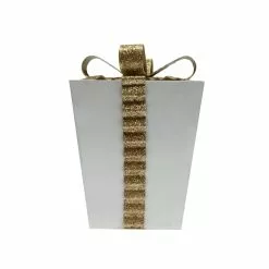 Flash Sale ⭐ 6.1" White Gift Box Tabletop Decoration by Ashland® ⌛ -Michaels Store 10701150 4