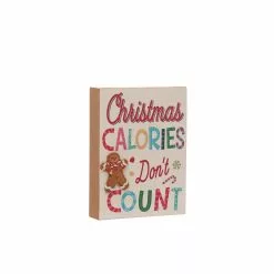 Best deal ⭐ Assorted Gingerbread Block Sign Tabletop Décor by Ashland® 💯 -Michaels Store 10701189 4
