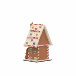 Budget ⌛ Assorted 🔥 Christmas Clay Gingerbread House Tabletop Décor by Ashland® ✔️ -Michaels Store 10701190 3