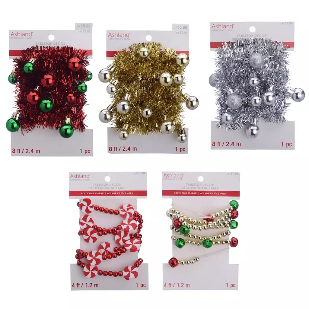 Best Pirce ⭐ Assorted 🧨 Christmas Tabletop Garland by Ashland® ❤️ 3 Best Pirce ⭐ Assorted 🧨 Christmas Tabletop Garland by Ashland® ❤️