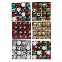 Promo 🥰 Assorted 16ct. 25mm Glass Ball Ornaments by Ashland® ✨