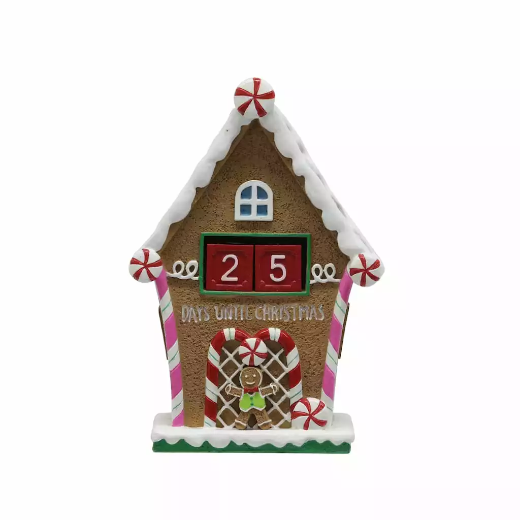 Discount π 8" Gingerbread House Countdown Decoration by Ashland® π― 3 Discount π 8" Gingerbread House Countdown Decoration by Ashland® π―