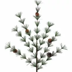 Best Sale ✨ Flocked Pine & Pinecone Stem by Ashland® ✨ -Michaels Store 10701274 4