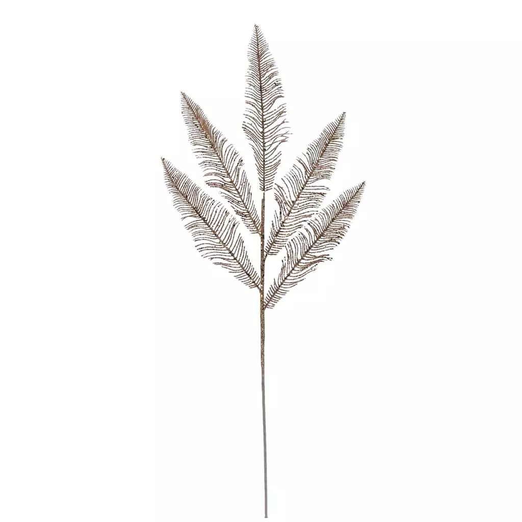 Coupon 😍 Champagne Glitter Fern Filler Stem by Ashland® 🥰 3 Coupon 😍 Champagne Glitter Fern Filler Stem by Ashland® 🥰