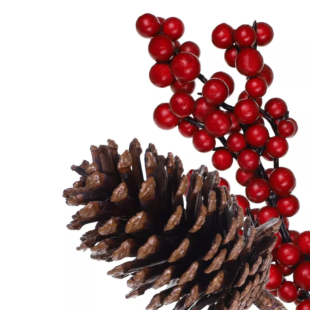 Top 10 🔥 Cashmere Pine with Red Berries Stem by Ashland® 👏 4 Top 10 🔥 Cashmere Pine with Red Berries Stem by Ashland® 👏 - Image 2