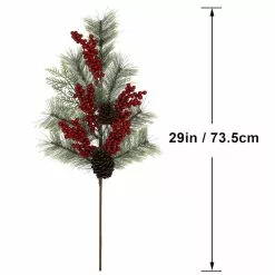 Top 10 🔥 Cashmere Pine with Red Berries Stem by Ashland® 👏 7 Top 10 🔥 Cashmere Pine with Red Berries Stem by Ashland® 👏 -Michaels Store 10701304 3