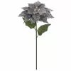 Wholesale ⌛ Glittery Silver Poinsettia Stem by Ashland® 🤩