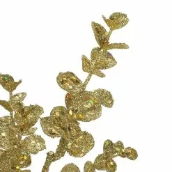 Deals 🛒 Glittery Gold Eucalyptus Stem by Ashland® ⭐ -Michaels Store 10701320 3