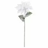 Outlet ⌛ White Glitter Poinsettia Stem by Ashland® ✔️ 2 Outlet ⌛ White Glitter Poinsettia Stem by Ashland® ✔️ -Michaels Store 10701329 1