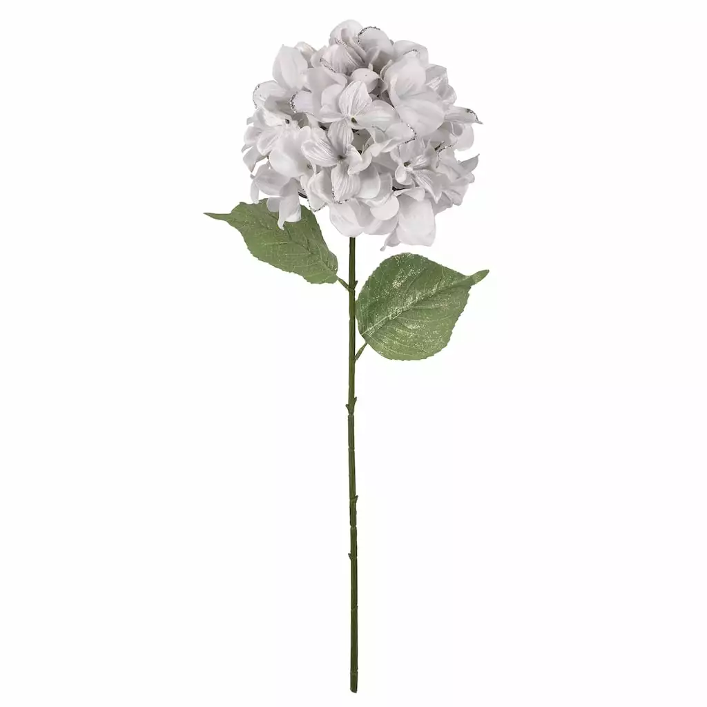 Buy 👏 White Hydrangea Stem by Ashland® 🤩 3 Buy 👏 White Hydrangea Stem by Ashland® 🤩