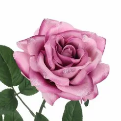 New 🛒 Iced Pink Rose Stem by Ashland® ❤️ -Michaels Store 10701332 3