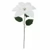 Hot Sale ⭐ Glittery White Poinsettia Stem by Ashland® 🧨