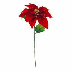 Buy ✔️ Red & Gold Poinsettia Stem by Ashland® 👍