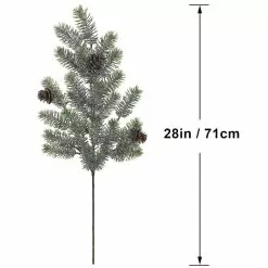 Best reviews of 😍 Snowy Pinecone & Pine Leaf Stem by Ashland® ✔️ -Michaels Store 10701361 3