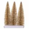 Best deal ❤️ 10" Gold Bottle Brush Trees, 3ct. by Ashland® ✔️