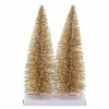 Best Pirce ✔️ 12" Gold Bottle Brush Trees, 2ct. by Ashland® ⭐ 2 Best Pirce ✔️ 12" Gold Bottle Brush Trees, 2ct. by Ashland® ⭐ -Michaels Store 10701488 1