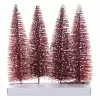 Wholesale ✔️ 8" Red Bottle Brush Trees, 4ct. by Ashland® ⌛ -Michaels Store 10701497 1