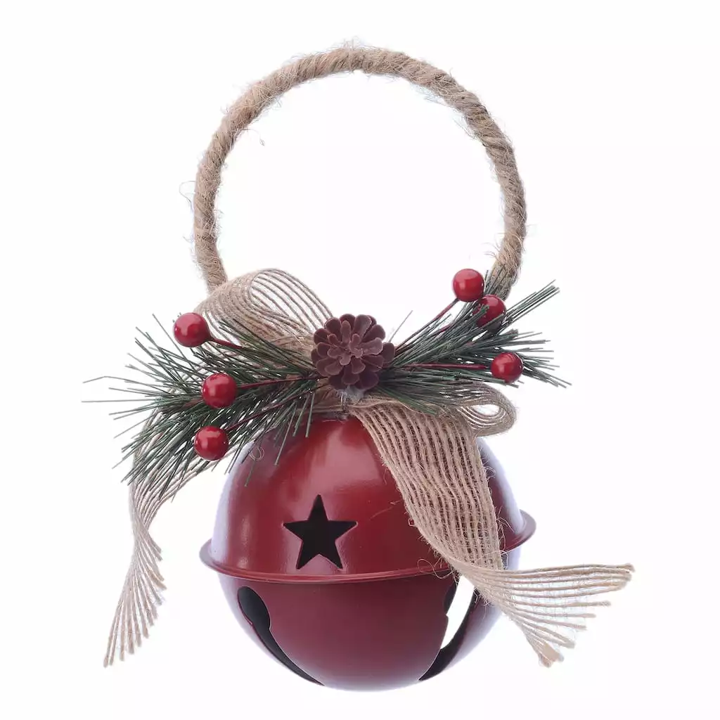 Budget βοΈ 6.5" Red Bell Hanger Decoration by Ashland® π 3 Budget βοΈ 6.5" Red Bell Hanger Decoration by Ashland® π