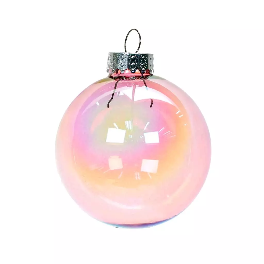 Brand new ❤️ Assorted 8ct. 2.5" Light Pink Glass Ball Ornaments by Ashland® 🔔 5 Brand new ❤️ Assorted 8ct. 2.5" Light Pink Glass Ball Ornaments by Ashland® 🔔 - Image 3