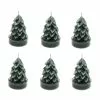 Best deal 😀 Frosted Green Tree Candles by Ashland®, 6ct. 🎉 -Michaels Store 10701630 1