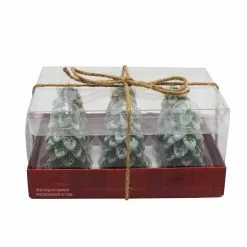 Best deal 😀 Frosted Green Tree Candles by Ashland®, 6ct. 🎉 -Michaels Store 10701630 3
