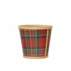 Discount 💯 6" Plaid Bamboo Print Pot by Ashland® ⌛ -Michaels Store 10701752 2
