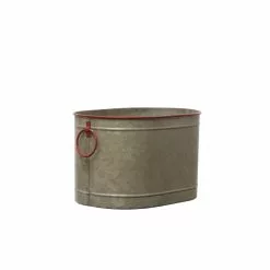 Discount 🔥 12" Oval Merry Christmas Galvanized Metal Bucket by Ashland® 🤩 -Michaels Store 10701753 3