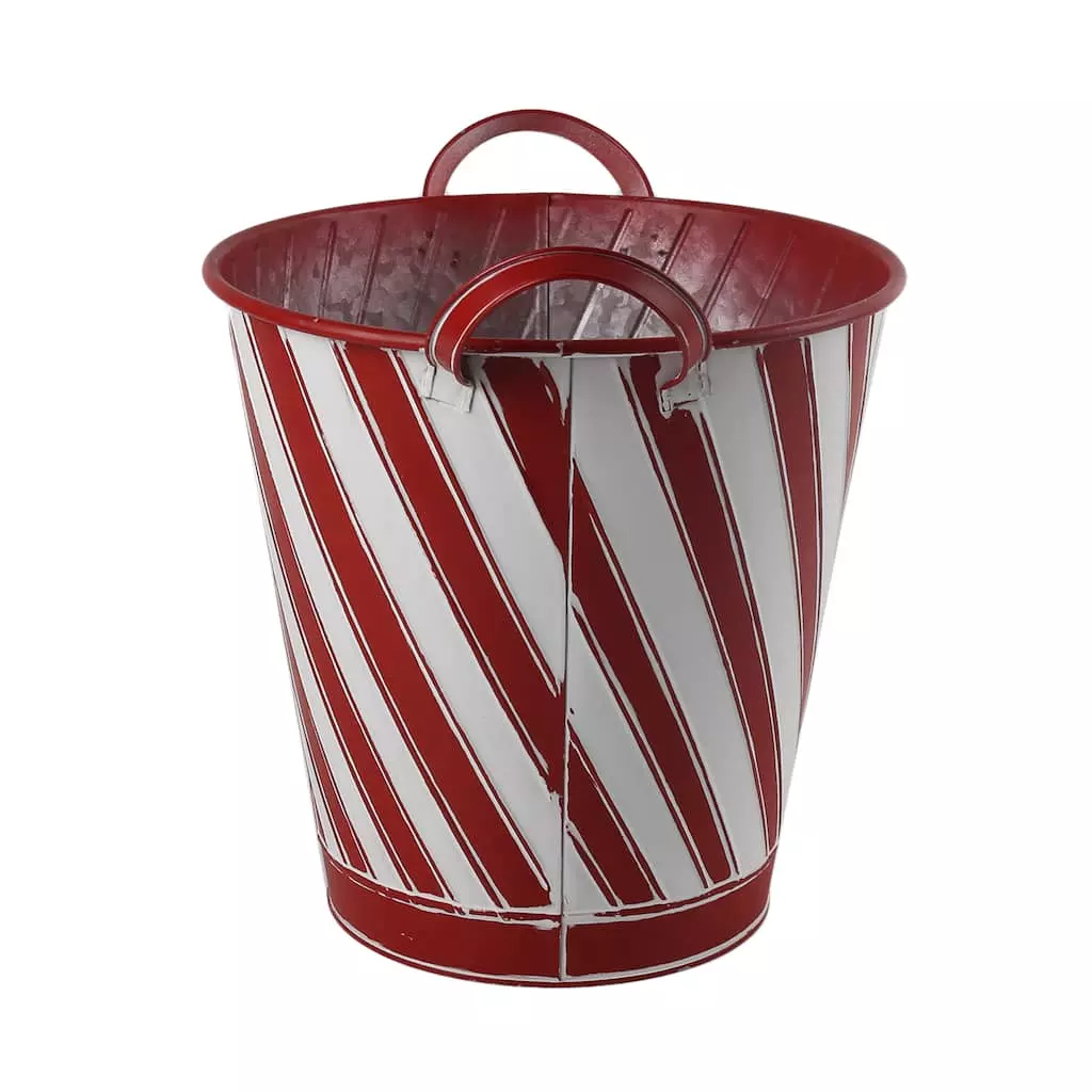 Best deal ⭐ 15" Medium Red Stripe Galvanize Bucket by Ashland® 😉 4 Best deal ⭐ 15" Medium Red Stripe Galvanize Bucket by Ashland® 😉 - Image 2