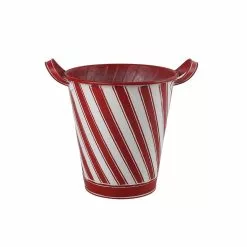 Promo 🥰 12.5" Small Red Stripe Galvanize Bucket by Ashland® ⌛
