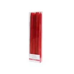 Deals 👏 10" Smooth Red Taper Candles by Ashland®, 4ct. 🧨 -Michaels Store 10701830 4