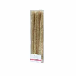 Cheapest 🎉 10" Textured Gold Taper Candles by Ashland®, 4ct. 👍 -Michaels Store 10701833 4