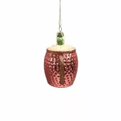 Coupon 💯 Glass Moscow Mule Ornament by Ashland® ❤️ -Michaels Store 10701863 2