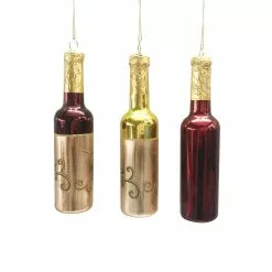 Cheap 🌟 Assorted Glass Wine Bottle Ornament by Ashland® ✨ -Michaels Store 10701873 3