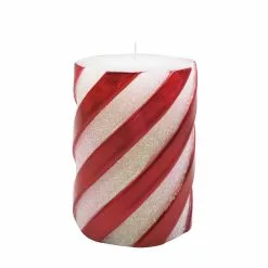 Buy 👏 3" x 4" Peppermint Pillar Candle by Ashland® ✨