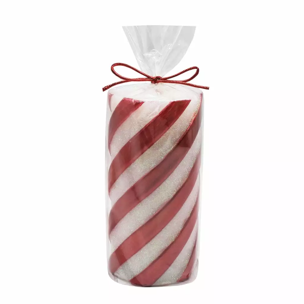 Best deal ✨ 3" x 6" Peppermint Pillar Candle by Ashland® 🔔 4 Best deal ✨ 3" x 6" Peppermint Pillar Candle by Ashland® 🔔 - Image 2