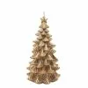 Deals ⌛ 5" x 10" Gold 😍 Christmas Tree Candle by Ashland® 💯 -Michaels Store 10701954 1