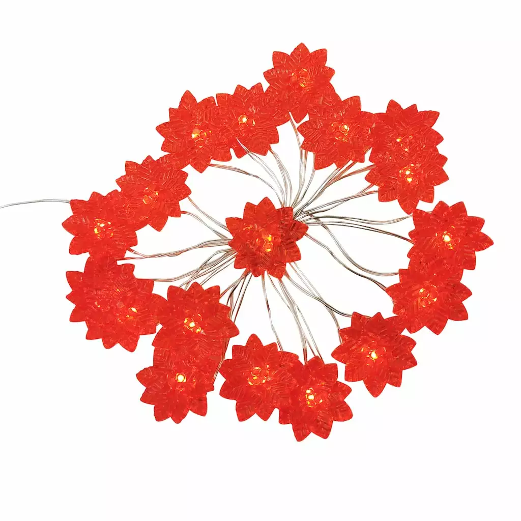 Best Pirce π€© 18ct. Poinsettia LED Crafting Lights by Ashland® π 4 Best Pirce π€© 18ct. Poinsettia LED Crafting Lights by Ashland® π - Image 2