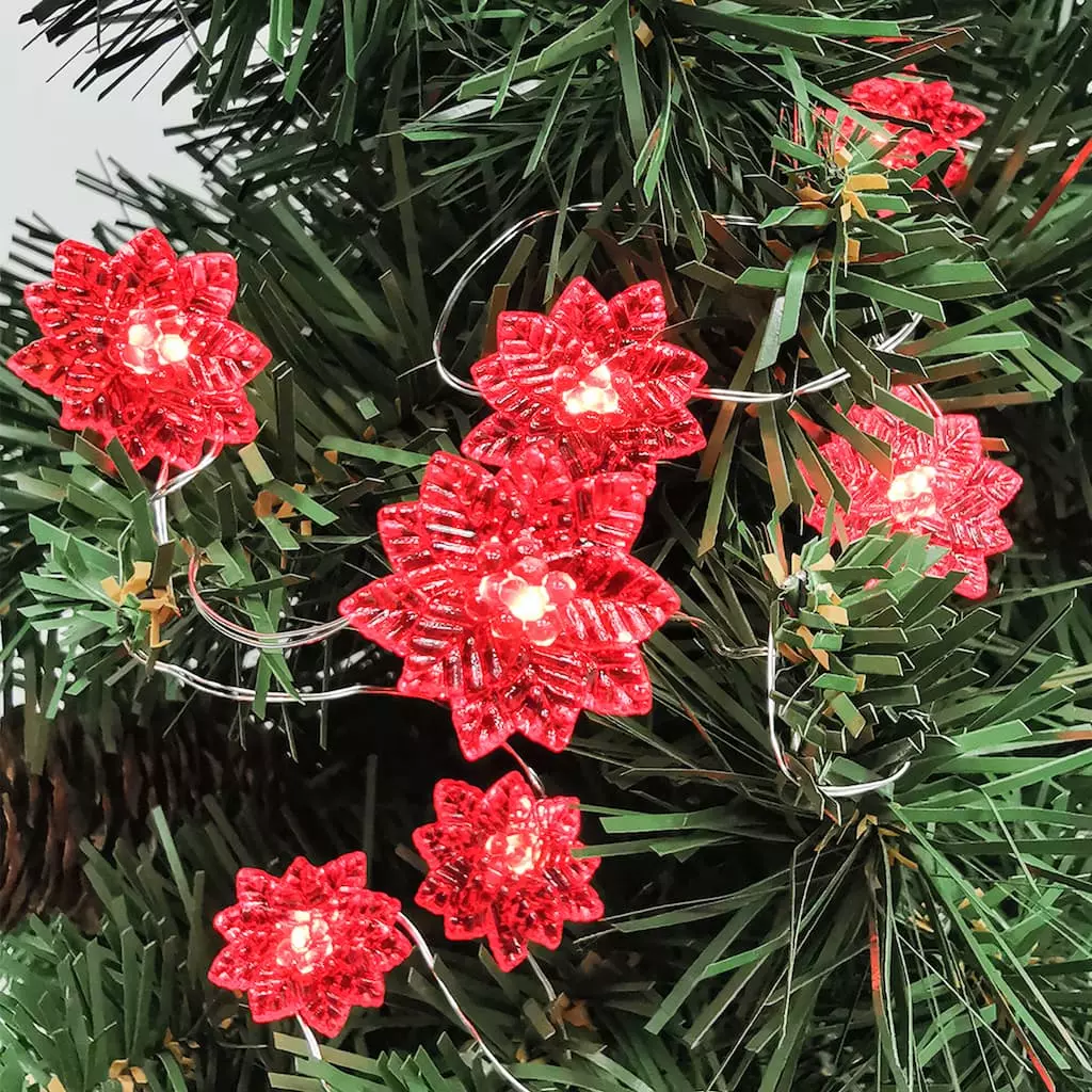 Best Pirce π€© 18ct. Poinsettia LED Crafting Lights by Ashland® π 5 Best Pirce π€© 18ct. Poinsettia LED Crafting Lights by Ashland® π - Image 3