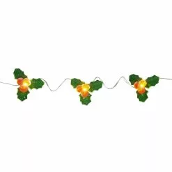 Flash Sale ✔️ 18ct. Holly Berries & Leaves LED Crafting Lights by Ashland® 🧨