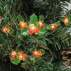 Flash Sale ✔️ 18ct. Holly Berries & Leaves LED Crafting Lights by Ashland® 🧨 -Michaels Store 10701966 3