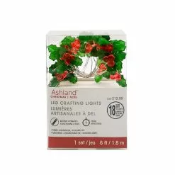 Flash Sale ✔️ 18ct. Holly Berries & Leaves LED Crafting Lights by Ashland® 🧨 -Michaels Store 10701966 4