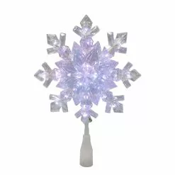 Hot Sale ✔️ 12.5" Iridescent Snowflake Lighted Tree Topper by Ashland® ✨ -Michaels Store 10701975 2