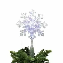 Hot Sale ✔️ 12.5" Iridescent Snowflake Lighted Tree Topper by Ashland® ✨ -Michaels Store 10701975 3