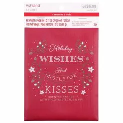 Wholesale 💯 Fresh Mistletoe & Fir Scented Sachet by Ashland® 🌟