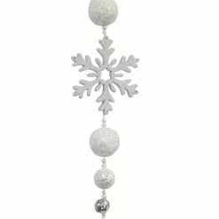 Flash Sale 🔥 6ft. White Snowflake & Ball Garland by Ashland® 👏