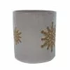New 🎁 6" Ceramic Snowflake Pot by Ashland® ⌛ 1 New 🎁 6" Ceramic Snowflake Pot by Ashland® ⌛ -Michaels Store 10702362