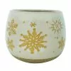 Cheapest ❤️ 4.4" Ceramic Snowflake Pot by Ashland® 👍 -Michaels Store 10702363 1
