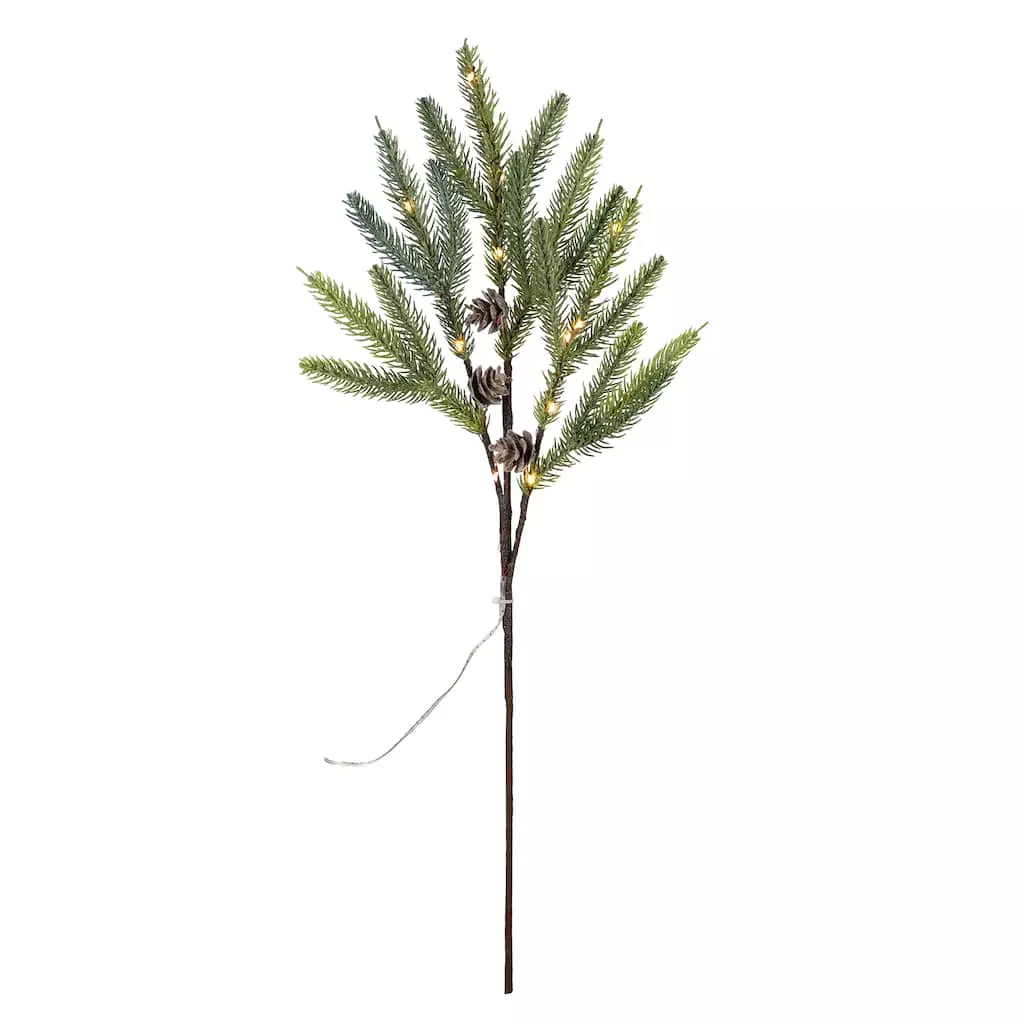 Outlet ๐ Pine Branch Twig With 16 Lights by Ashland® ๐งจ 4 Outlet ๐ Pine Branch Twig With 16 Lights by Ashland® ๐งจ - Image 2