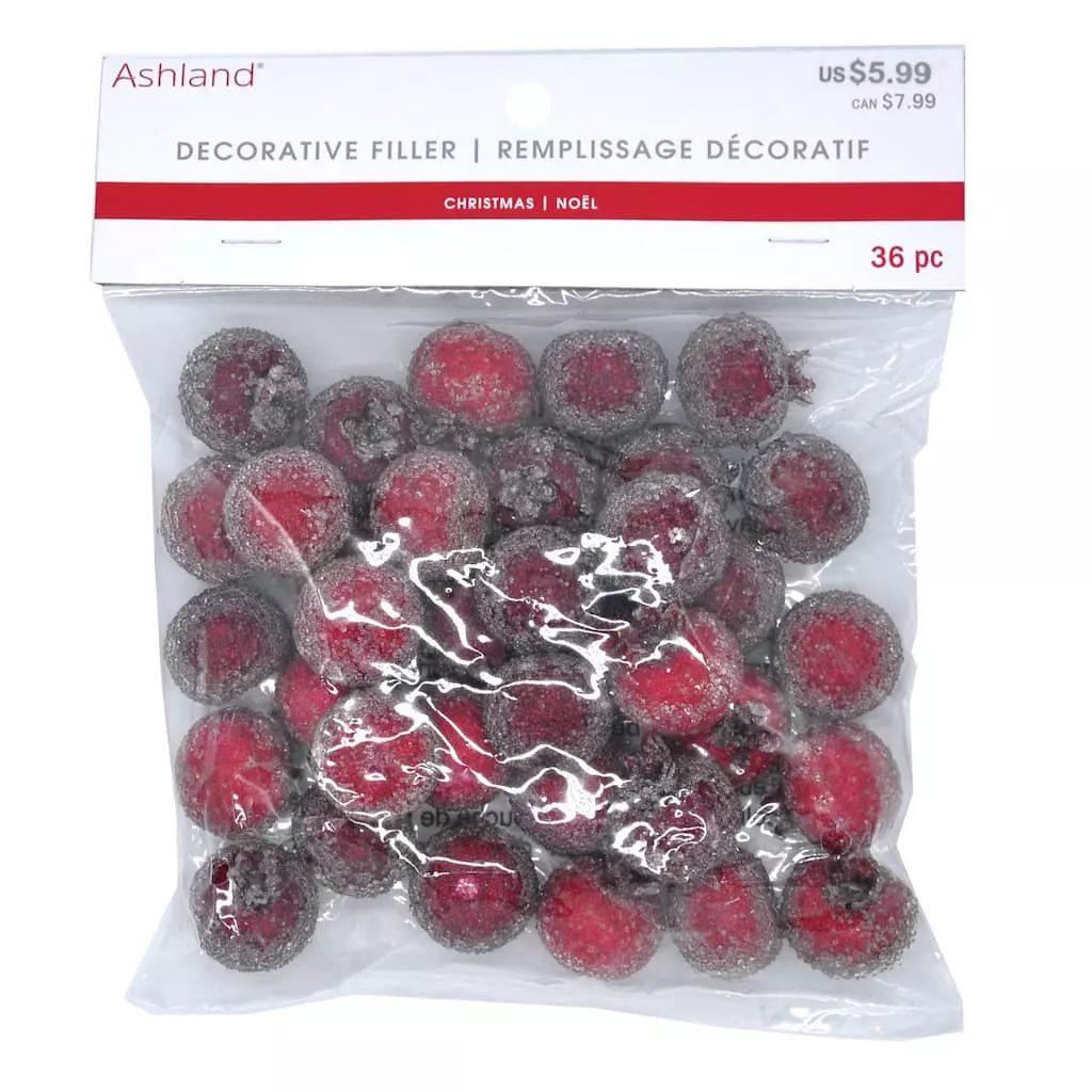 Best deal 😀 Red Sugared Berries by Ashland® ❤️ 4 Best deal 😀 Red Sugared Berries by Ashland® ❤️ - Image 2