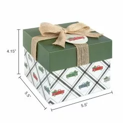Best Pirce 🧨 Small Plaid Gift Box by Ashland® 🌟 -Michaels Store 10703636 3
